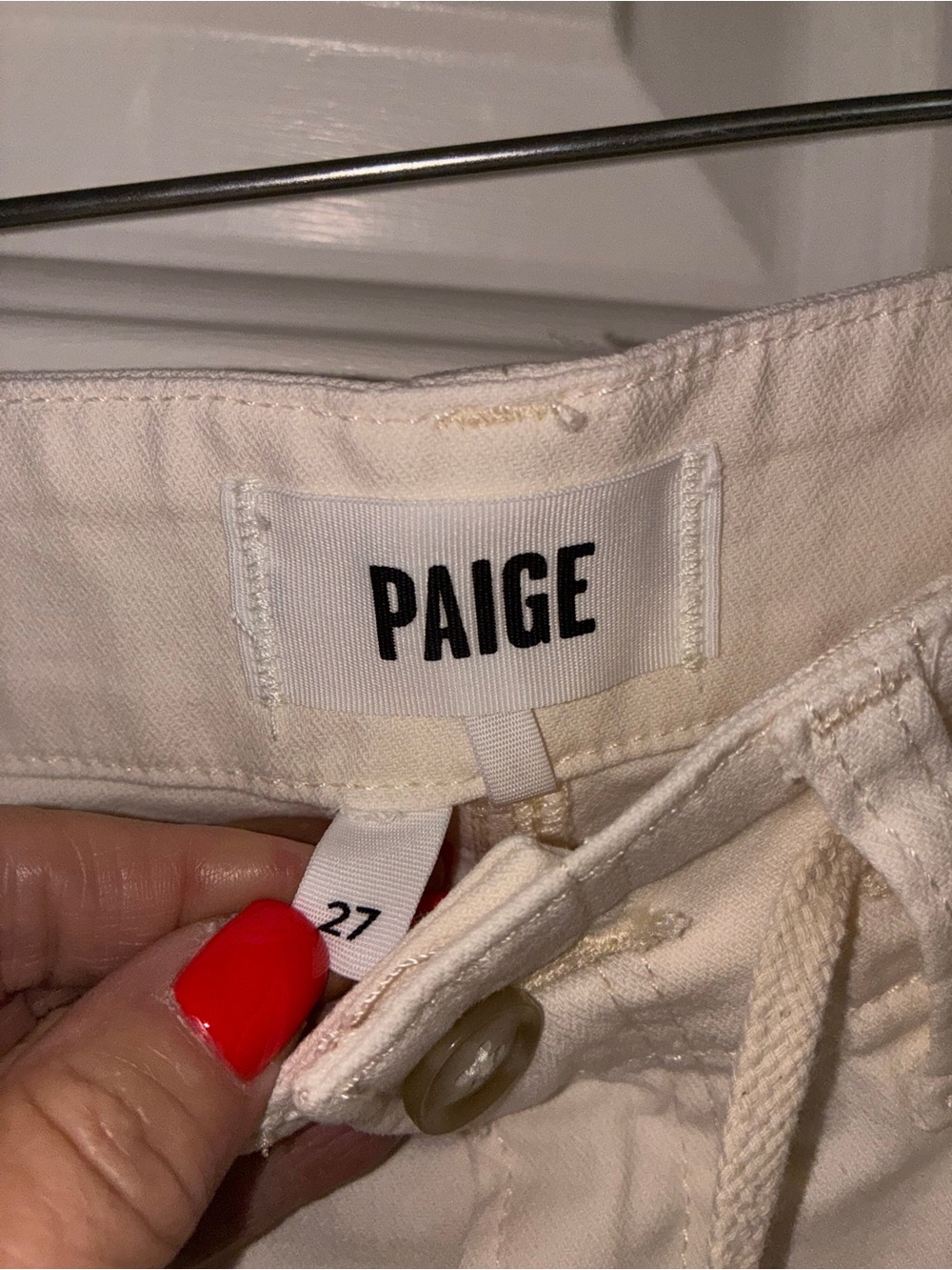 Like new Paige Ari Wide Leg Pant Sz 27 - Picture 5 of 11